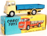 Vintage Corgi ERF Die Cast Truck