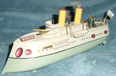 Toy German Battleship 1910