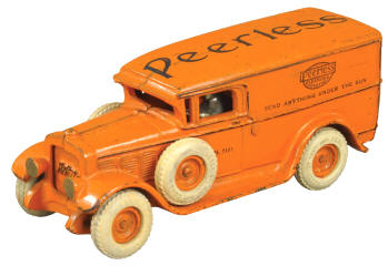 Die Cast Peerless Toy Delivery Van For Sale