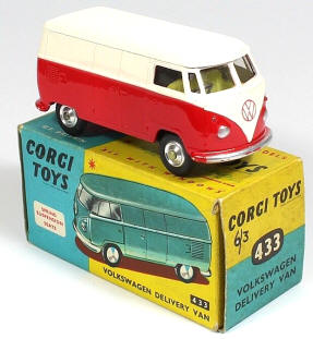 Vintage VW T1 Toy Delivery Van For Sale