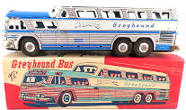 1950's Greyhound Bus Model