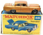 Vintage Mercedes Car Matchbox Toy